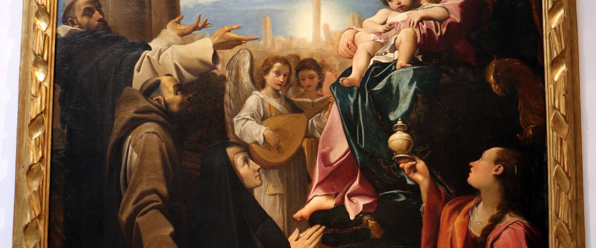 Ludovico carracci, madonna in trono e santi, 1588, dai ss. giacomo e filippo detto le convertite, 01 photo by Sailko